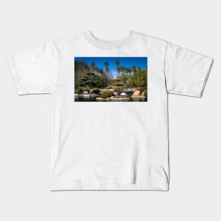 Japanese Garden Woodley Park California Kids T-Shirt